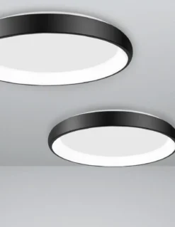 Nova Luce 8105611 ALBI LED Deckenleuchte 1-flammig 3000K Schwarz 61cm
