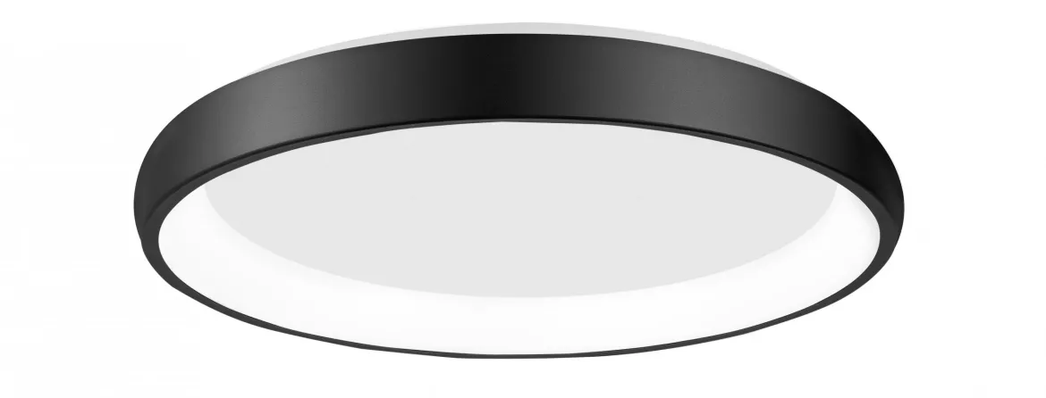 Nova Luce 8105611 ALBI LED Deckenleuchte 1-flammig 3000K Schwarz 61cm