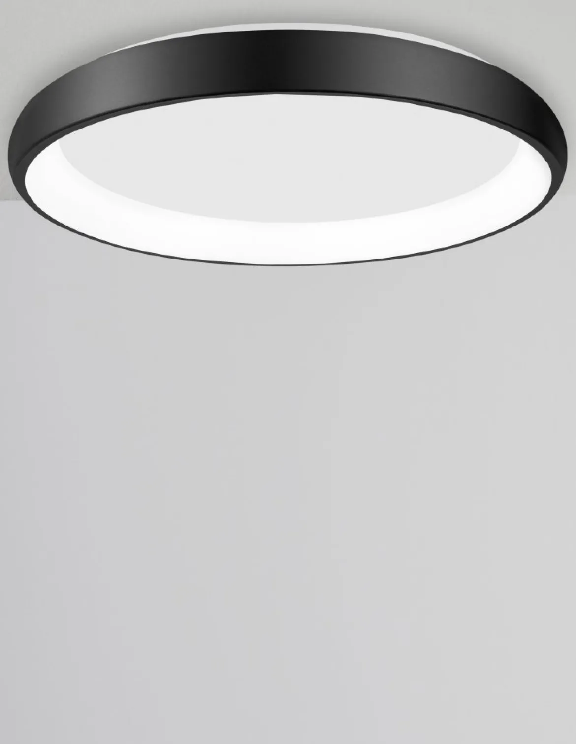 Nova Luce 8105611 ALBI LED Deckenleuchte 1-flammig 3000K Schwarz 61cm