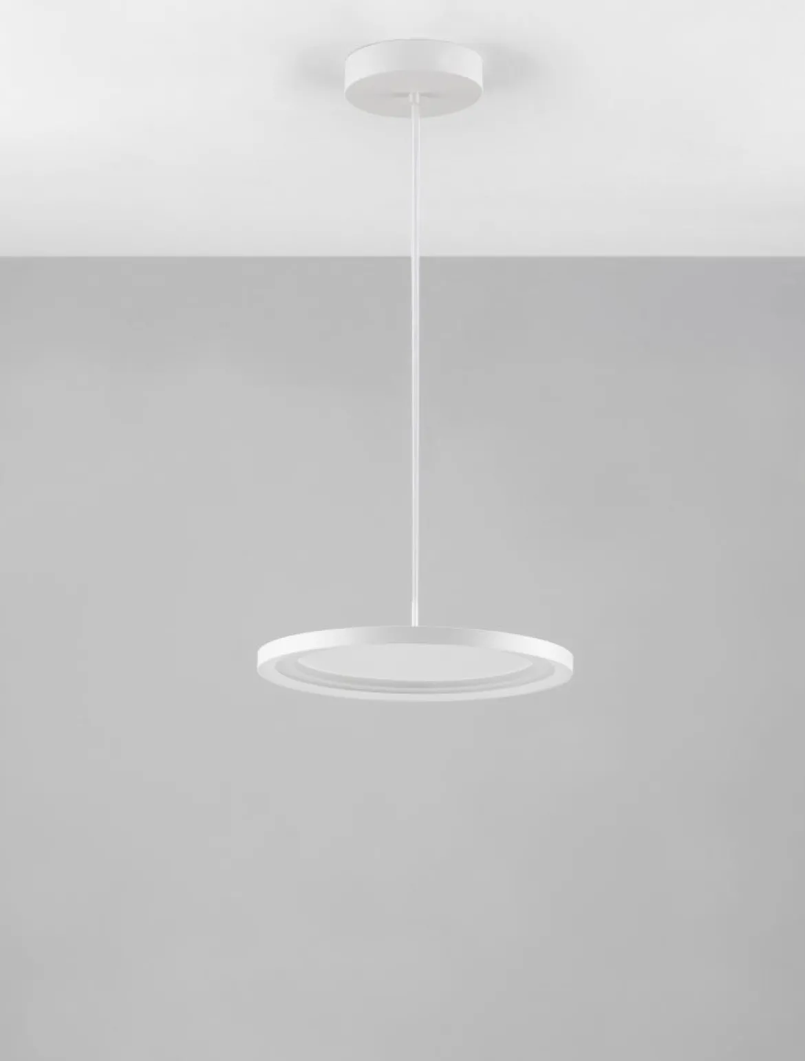 Nova Luce 9212910 ANDRIA LED Pendelleuchte 40cm 3000K Weiss dimmbar