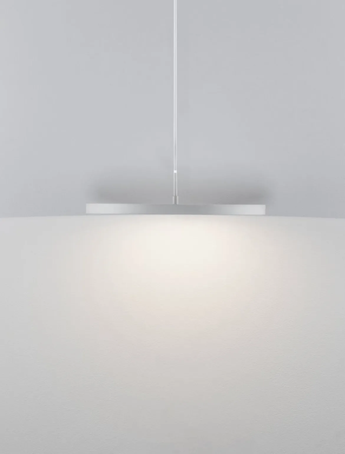 Nova Luce 9212910 ANDRIA LED Pendelleuchte 40cm 3000K Weiss dimmbar