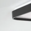 Nova Luce 9081240 ATHOS LED Deckenleuchte 1-flammig 3000K Schwarz
