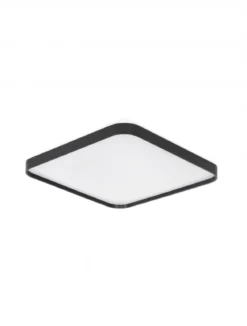 Nova Luce 9081240 ATHOS LED Deckenleuchte 1-flammig 3000K Schwarz
