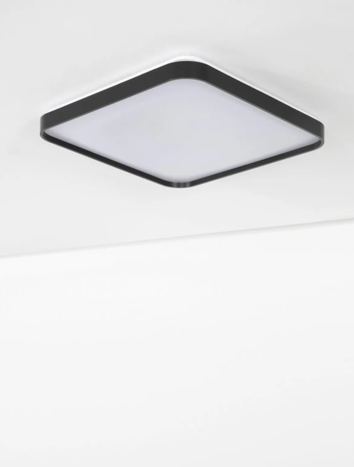 Nova Luce 9081240 ATHOS LED Deckenleuchte 1-flammig 3000K Schwarz