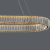 Nova Luce 9333073 AURELIA LED Pendelleuchte 92cm 3500K Gold Kristall