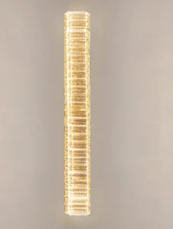 Nova Luce 9333074 AURELIA LED Wandleuchte 8x60cm 3500K Gold Kristall