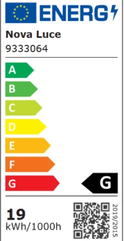 Nova Luce 9333064 AURELIA LED Wandleuchte 60cm 3500K Chrom Kristall
