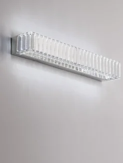 Nova Luce 9333064 AURELIA LED Wandleuchte 60cm 3500K Chrom Kristall