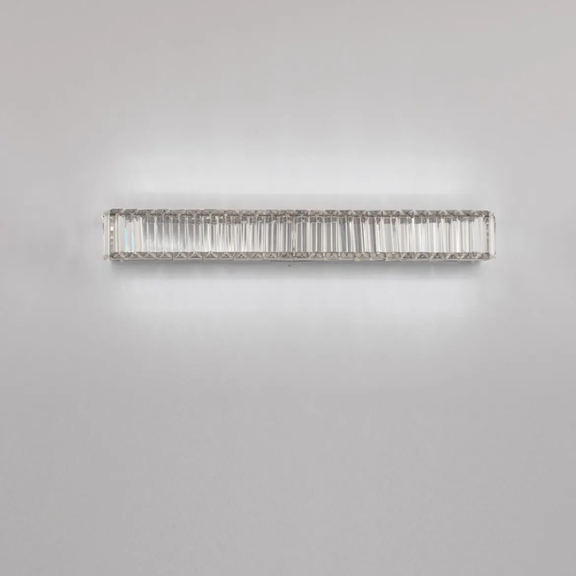 Nova Luce 9333064 AURELIA LED Wandleuchte 60cm 3500K Chrom Kristall
