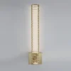 Nova Luce 9333065 AURELIA LED Wandleuchte 14x60cm 3500K Gold Kristall