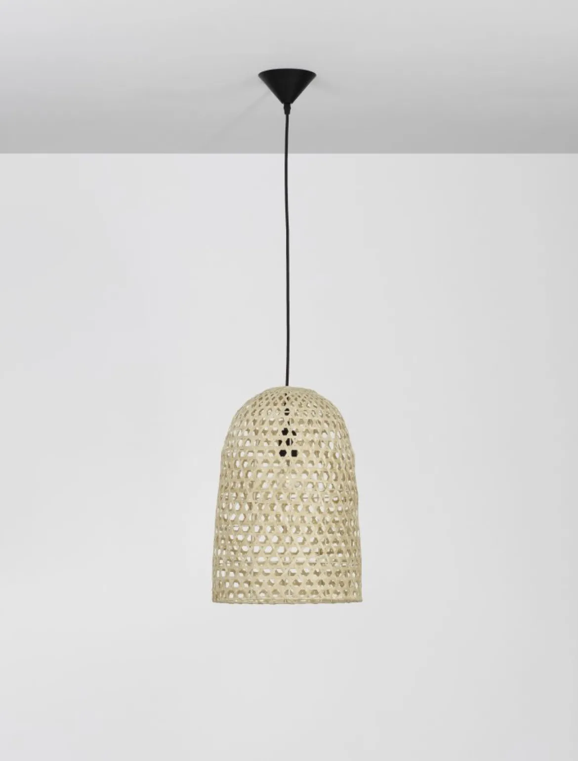 Nova Luce 9586509 AURORA Pendelleuchte 43x30cm Natur E27
