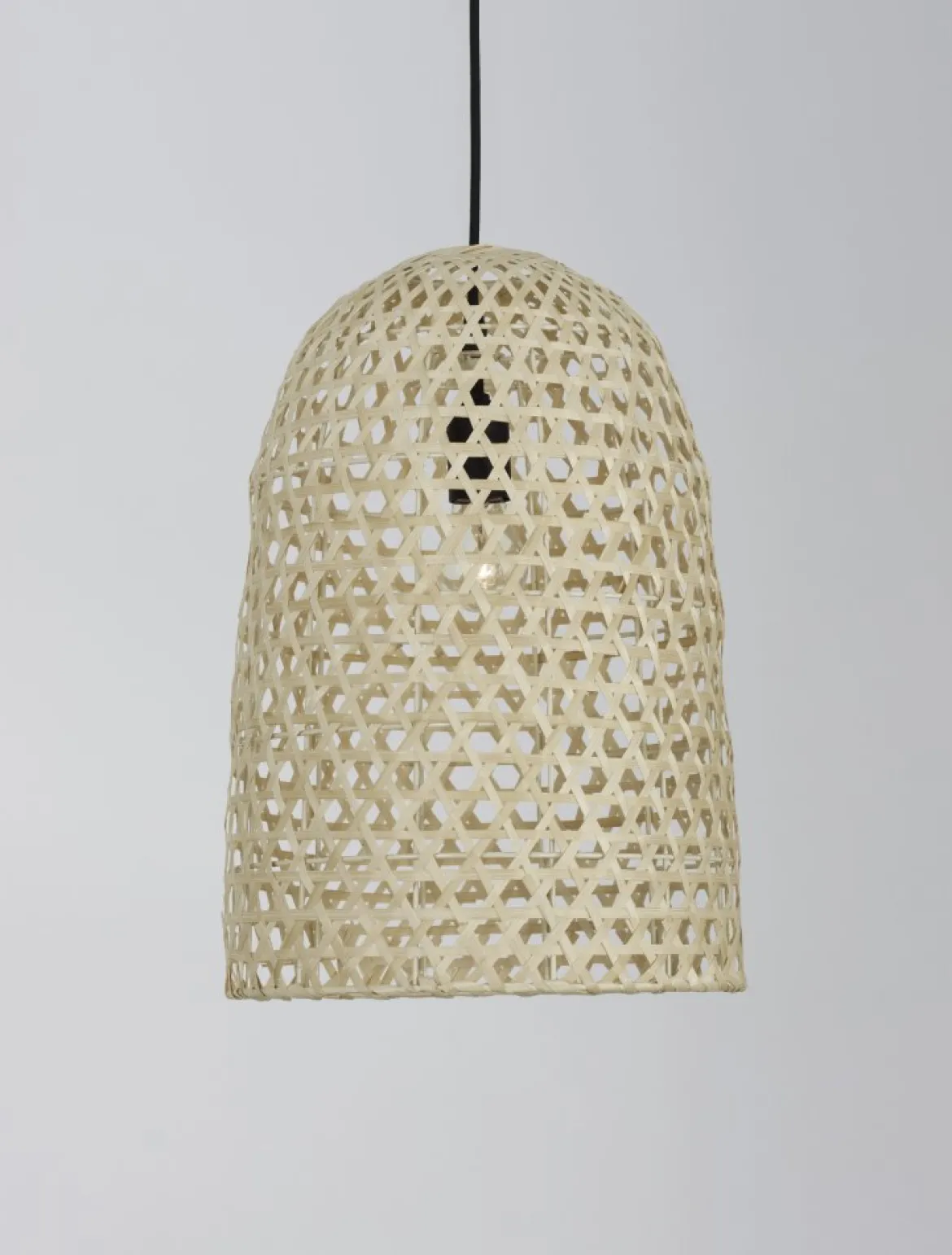 Nova Luce 9586509 AURORA Pendelleuchte 43x30cm Natur E27