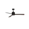 Nova Luce 9952350 AXEL Ventilator Schwarz Braun