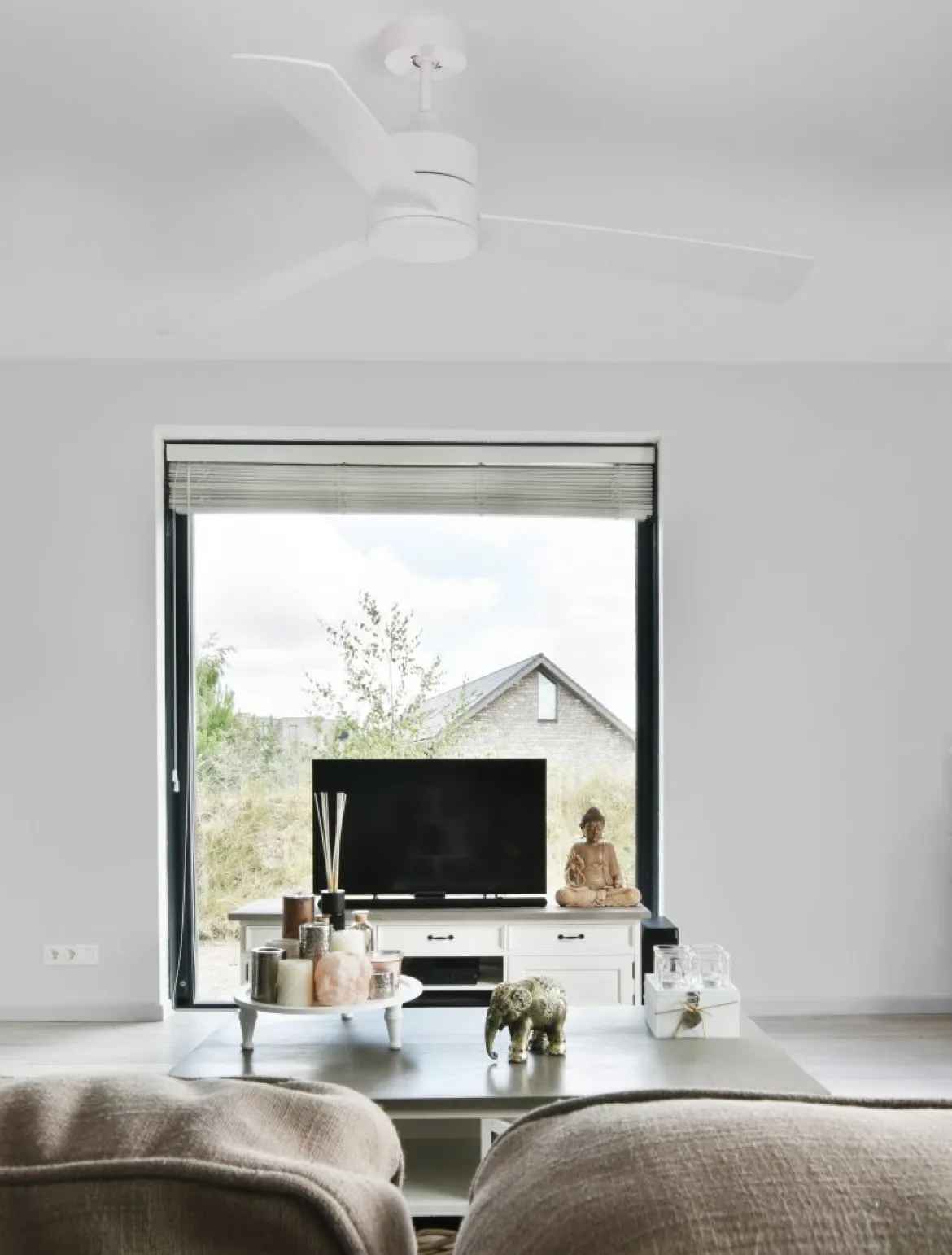 Nova Luce 9952355 AXEL Ventilator Weiss