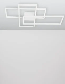 Nova Luce 9977001 BILBAO LED Deckenleuchte 90x67cm 3000K Weiss