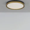 Nova Luce 9695236 CANTRIA LED Deckenleuchte 40cm 3000K Schwarz Gold