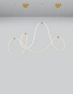 Nova Luce 9082093 CERELIA LED Pendelleuchte 3000K Messing Gold