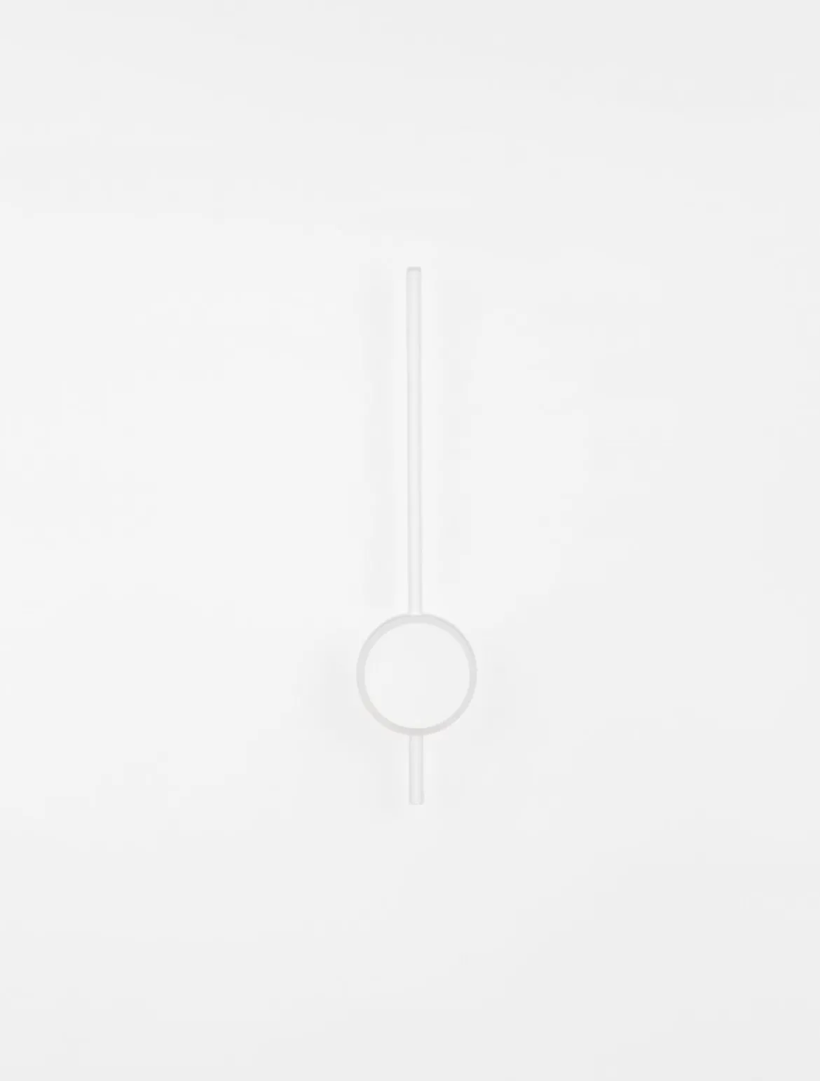 Nova Luce 9061426 CLOCK LED Wandleuchte 3000K Weiß