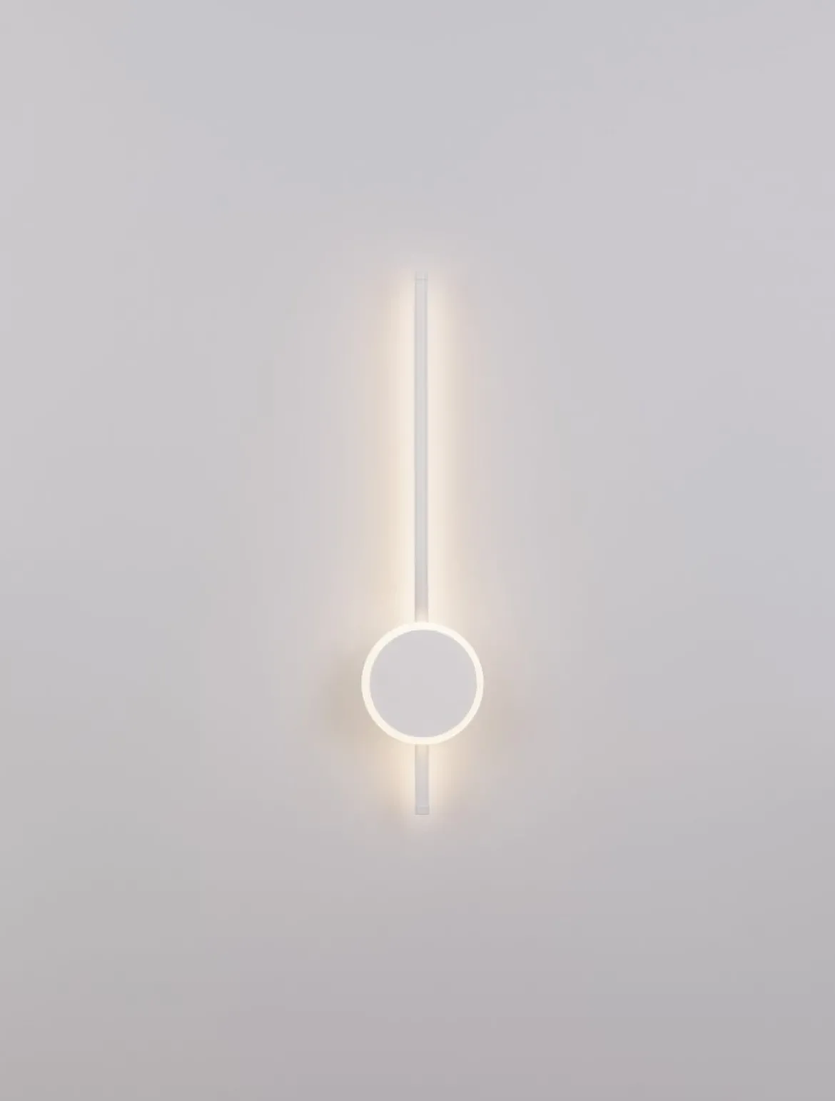 Nova Luce 9061426 CLOCK LED Wandleuchte 3000K Weiß