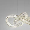 Nova Luce 9019722 CONCETO LED Pendelleuchte 60cm 3500K Gold Kristall