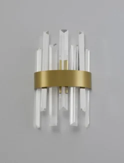 Nova Luce 9695220 CROWN Wandleuchte Satin Gold G9