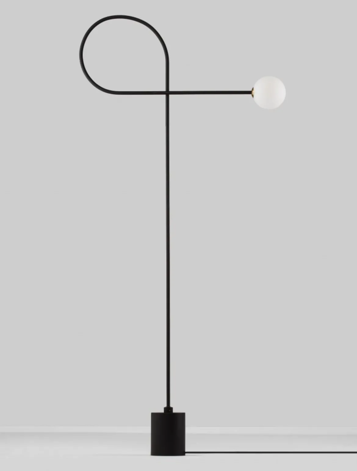Nova Luce 9010224 DEDALO Stehlampe Schwarz Weiss G9