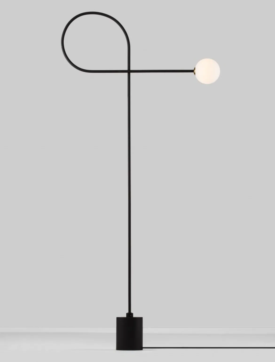 Nova Luce 9010224 DEDALO Stehlampe Schwarz Weiss G9