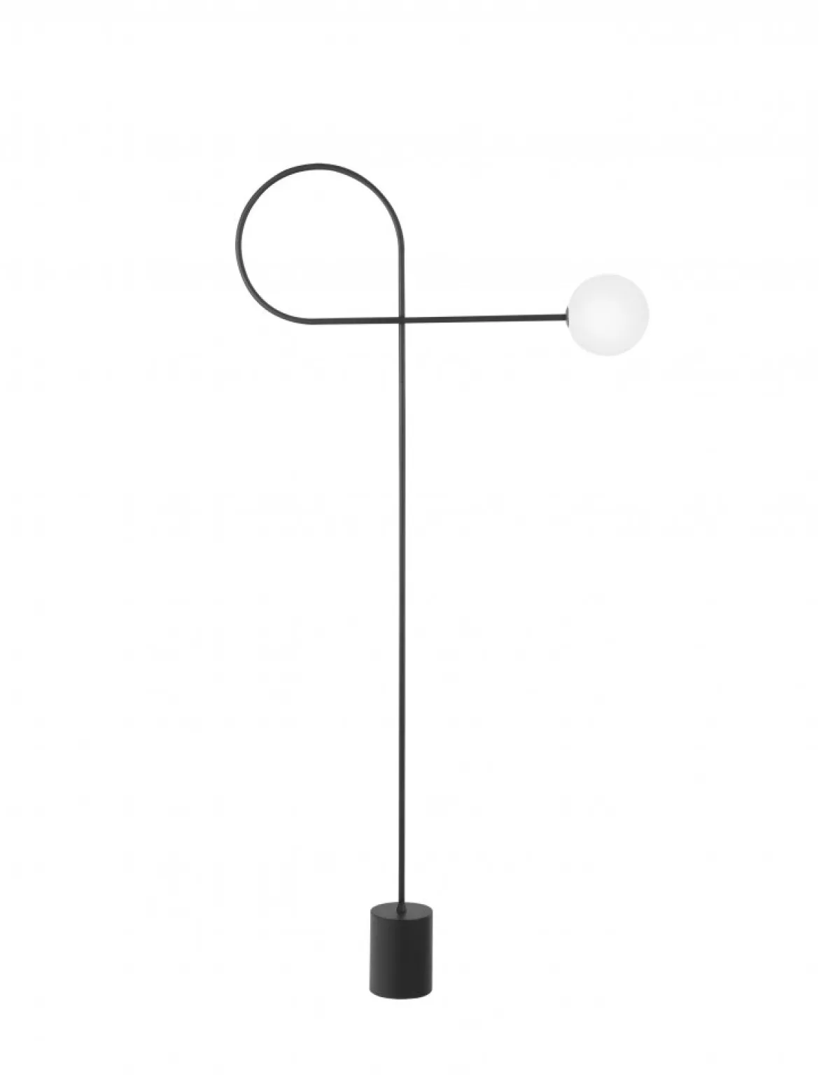 Nova Luce 9010224 DEDALO Stehlampe Schwarz Weiss G9