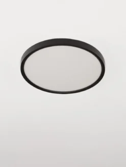 Nova Luce 9060189 DIXIE LED Deckenleuchte 3000-4000-6500K 2400lm Schwarz 30cm