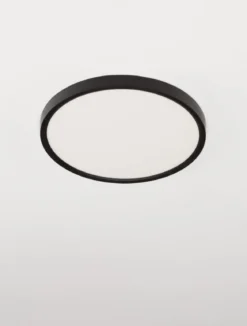 Nova Luce 9060189 DIXIE LED Deckenleuchte 3000-4000-6500K 2400lm Schwarz 30cm