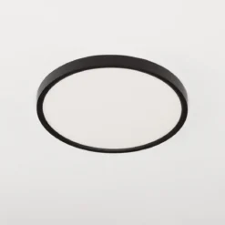 Nova Luce 9060189 DIXIE LED Deckenleuchte 3000-4000-6500K 2400lm Schwarz 30cm