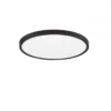 Nova Luce 9060191 DIXIE LED Deckenleuchte 3000-4000-6500K 3200lm Schwarz 40cm