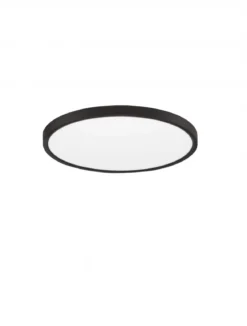 Nova Luce 9060191 DIXIE LED Deckenleuchte 3000-4000-6500K 3200lm Schwarz 40cm