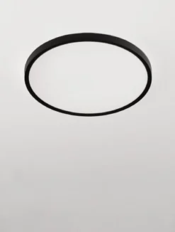 Nova Luce 9060191 DIXIE LED Deckenleuchte 3000-4000-6500K 3200lm Schwarz 40cm