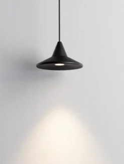 Nova Luce 9060220 DRO LED Pendelleuchte 1-flammig 3000K Schwarz dimmbar
