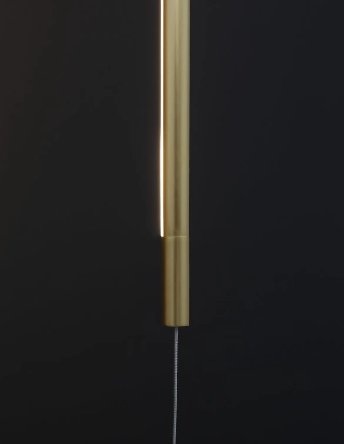 Nova Luce 9088106 ELETTRA LED Pendelleuchte 1-flammig 3000K Messing Gold