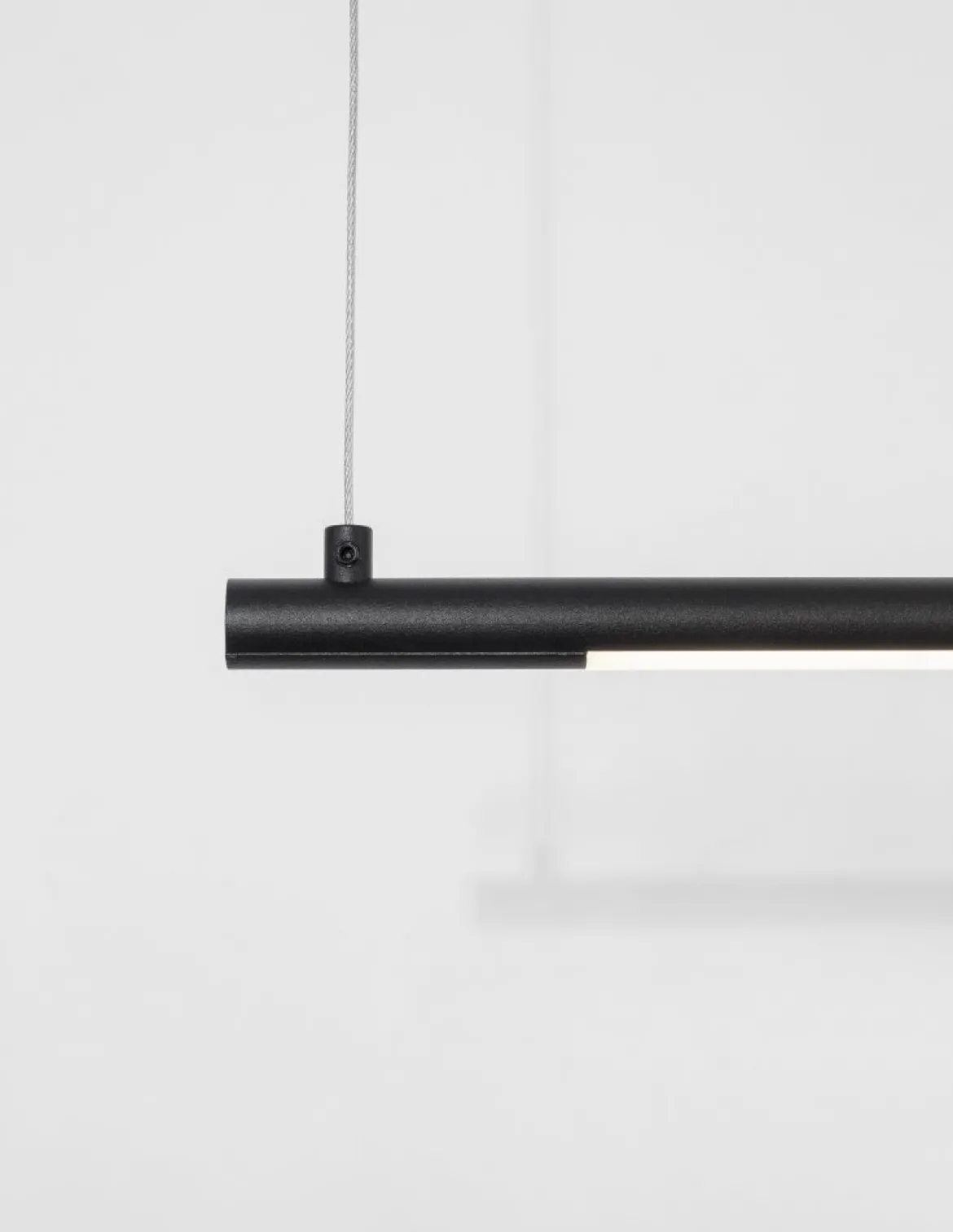 Nova Luce 9088101 ELETTRA LED Pendelleuchte 3000K Schwarz 120cm