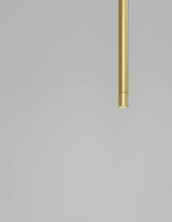 Nova Luce 9088104 ELETTRA LED Pendelleuchte 1-flammig 3000K Messing Gold