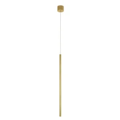 Nova Luce 9088104 ELETTRA LED Pendelleuchte 1-flammig 3000K Messing Gold