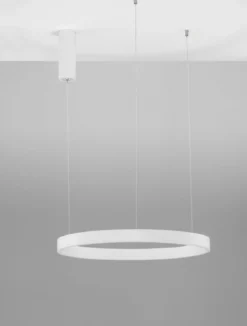 Nova Luce 9345659 ELOWEN LED Pendelleuchte 60cm 3000K Weiss dimmbar