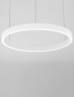 Nova Luce 9345659 ELOWEN LED Pendelleuchte 60cm 3000K Weiss dimmbar