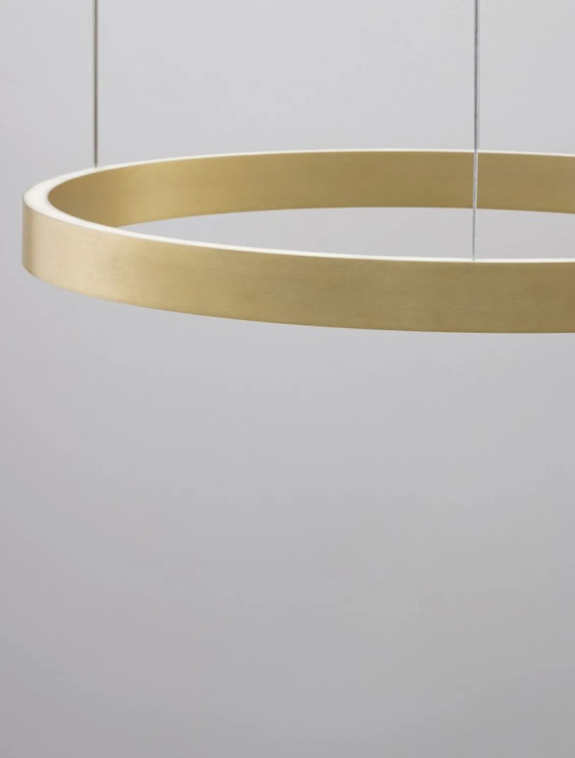 Nova Luce 9345661 ELOWEN LED Pendelleuchte 60cm 3000K Gold gebürstet dimmbar