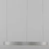 Nova Luce 9345662 ELOWEN LED Pendelleuchte 60cm 3000K Silber gebürstet dimmbar