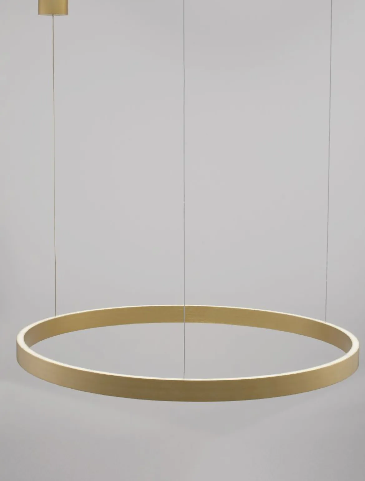 Nova Luce 9345665 ELOWEN LED Pendelleuchte 80cm 3000K Gold gebürstet dimmbar