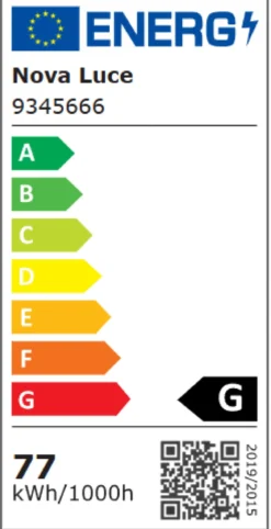 Nova Luce 9345666 ELOWEN LED Pendelleuchte 80cm 3000K Silber gebürstet dimmbar