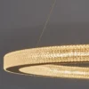 Nova Luce 9285810 FIORE LED Pendelleuchte 80cm 3000K Antik Gold dimmbar