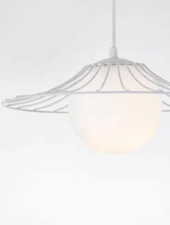 Nova Luce 9620127 FLY Pendelleuchte Weiss E27
