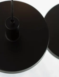 Nova Luce 9417051 GARNI Pendelleuchte 3-flammig Schwarz Gold E27