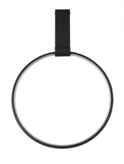 Nova Luce 9085241 GARVE LED Deckenleuchte 40cm 3000K Schwarz