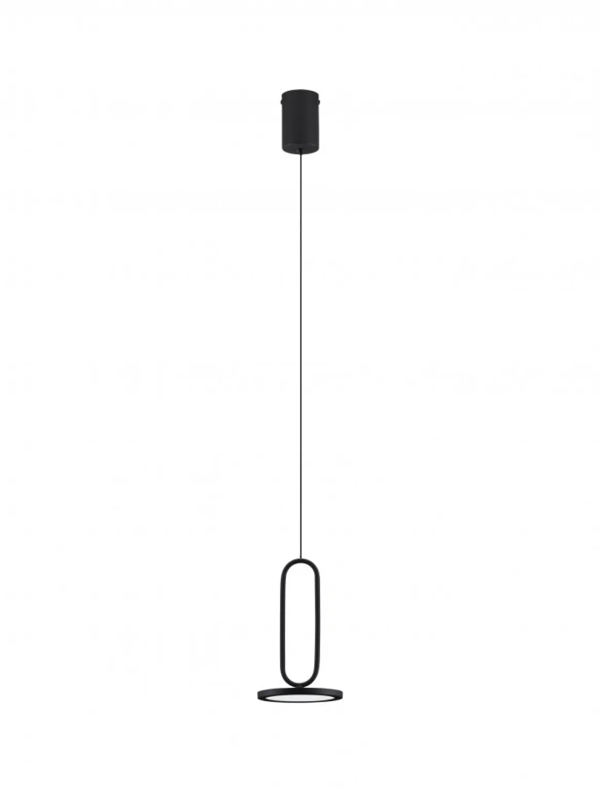 Nova Luce 9501207 GEA LED Pendelleuchte 13cm 3000K Schwarz